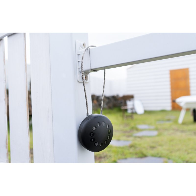 Phoenix coffre-fort à clés PALM KS0212EC avec câble acier, noir, bluetooth